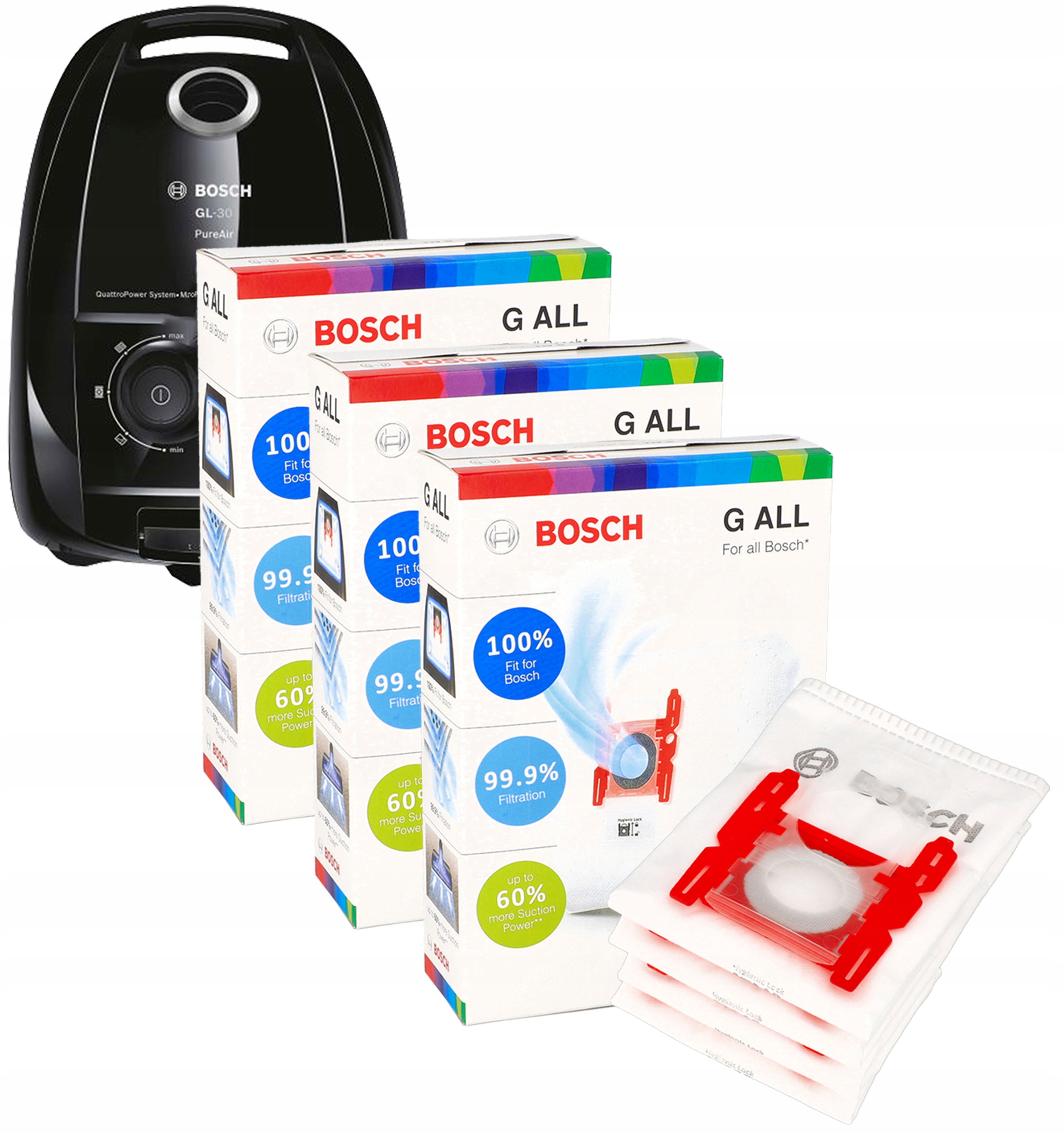 Bosch G ALL typ G syntetické vrecko do vysávača 12 ks.